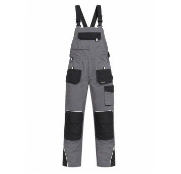 Commando ogrodniczki robocze grey/black