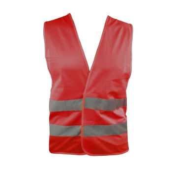 Kamizelka odblaskowa LUNA LB-01 red