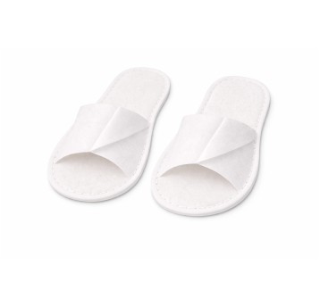 kapcie WŁÓKNINA odkryte zszywane