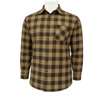 Koszula flanel. 4WRK Hera szach. c. 567 khaki
