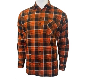 Koszula flanelowa 4WRK Hera mcheck c.122 honey