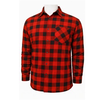 Koszula flanelowa 4WRK Hera szach. c.211 red