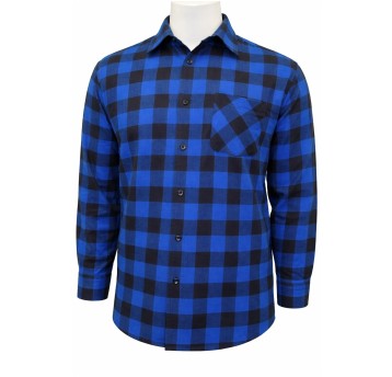 Koszula flanelowa 4WRK Hera szach. c.411 blue