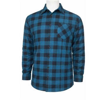 Koszula flanelowa 4WRK Hera szach. c.425 marine