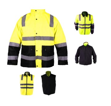 Kurtka rob. zimowa AURORA LB-J15 6in1 Yellow