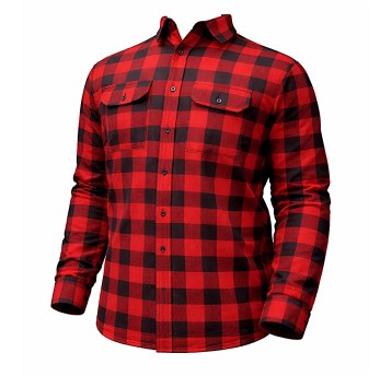 Kurtka zimowa flanelowa FROST RED