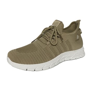 MERGA KW khaki/white półbut