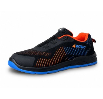 Półbut bezpieczny HORNA S1P QLS orange-navy