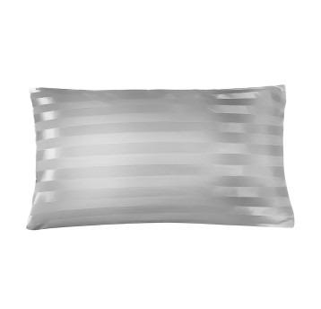 Poszewka MARI szary paski 2cm 100%CO