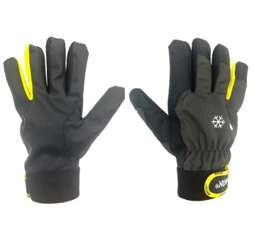 Ręk. rob. zim. GILAVAR XKS5009 grey/bck/yel