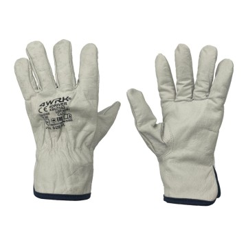 Rękawice skórzane 4DRIVER XBU7102 W