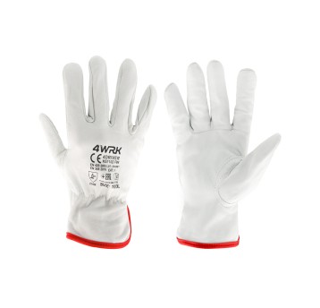 Rękawice skórzane 4DRIVER XKS7102 FW