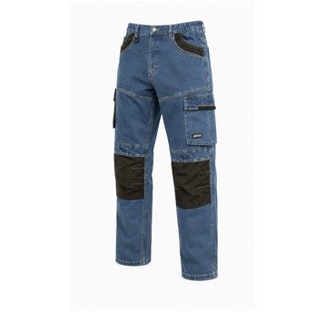 Spodnie męskie jeansy Nevada col. blue/black r.