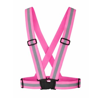 Szelki odblaskowe 4WRK LUX HV pink