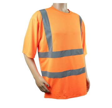 T-shirt odblaskowy CALLISTO LB-TS08 HV orange