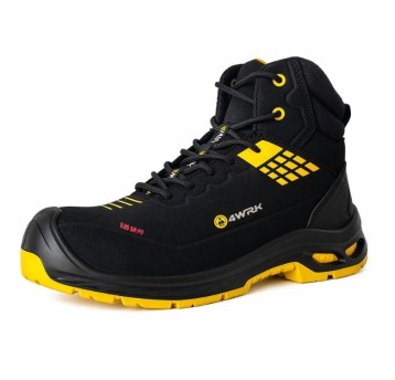 Trzewik rob. 4WRK POLLUX S3S ESD black-yellow
