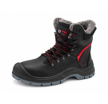 Trzewik zimowy PSL OSLO S3S black-red