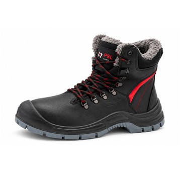 Trzewik zimowy PSL OSLO S3S black-red