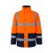 Kurtka rob. zimowa parka Yukon navy-HV orange XXL