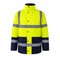 Kurtka rob. zimowa parka Yukon navy-HV yellow S